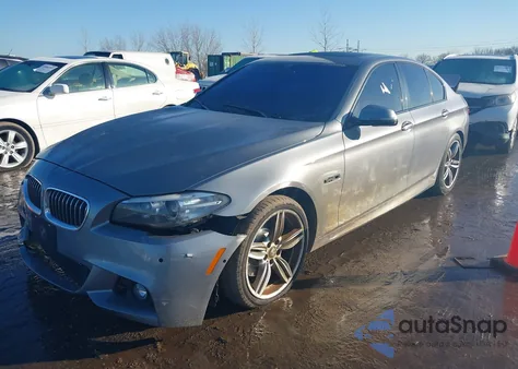 2014 BMW 535I xDrive z USA, uszkodzony, nr VIN WBA5B3C52ED532212